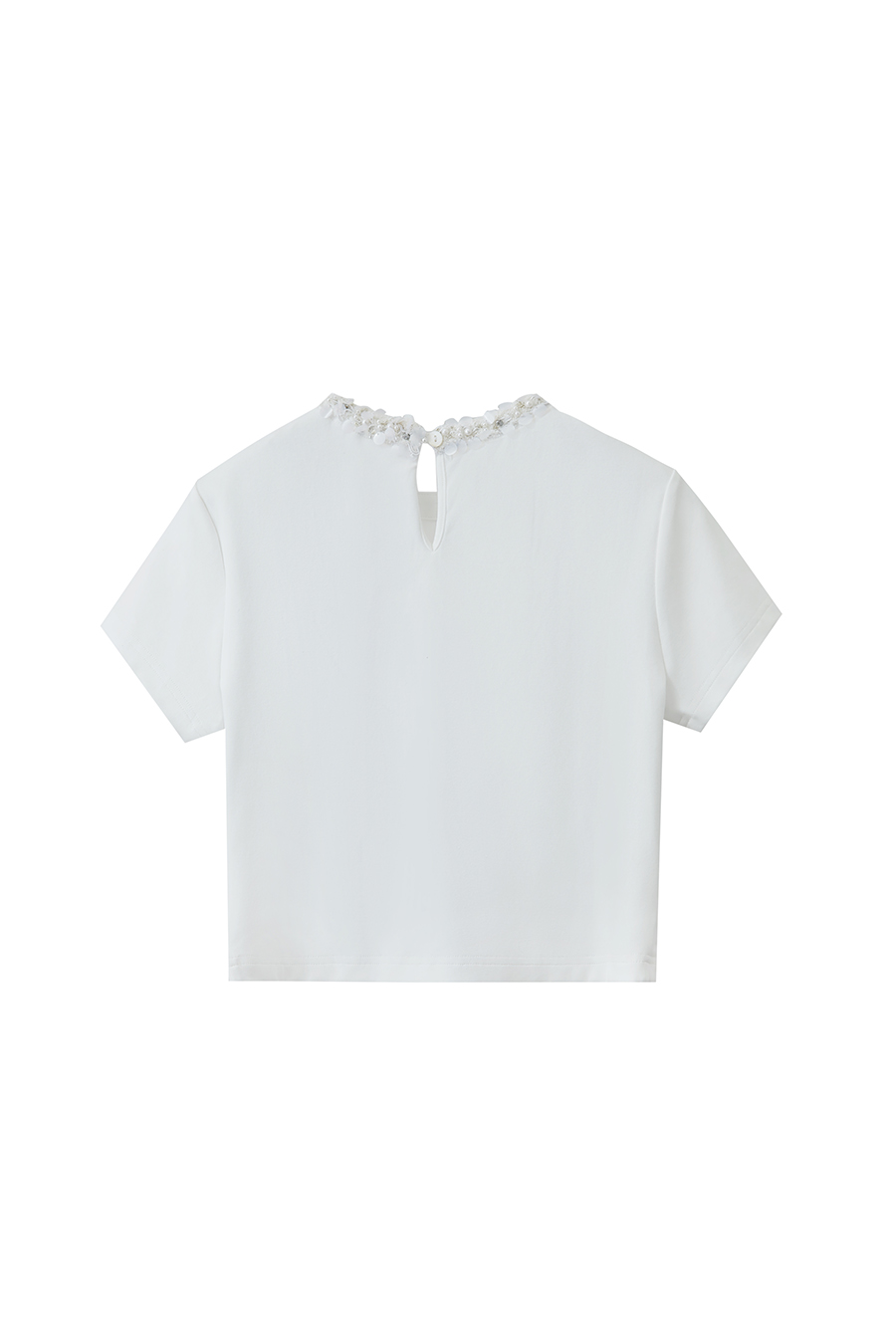 Bead & Sequin Decorated T-shirt