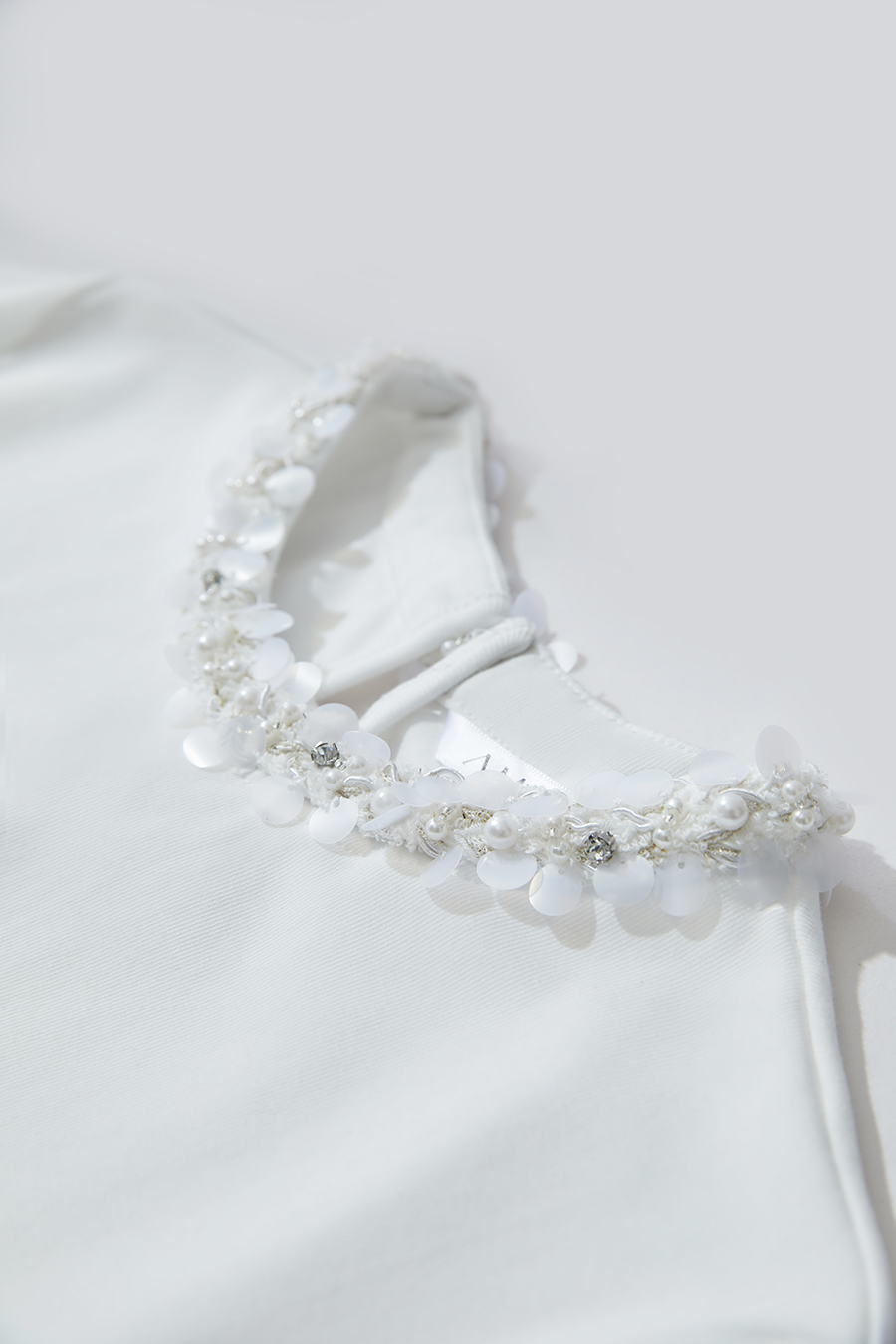 Bead & Sequin Decorated T-shirt