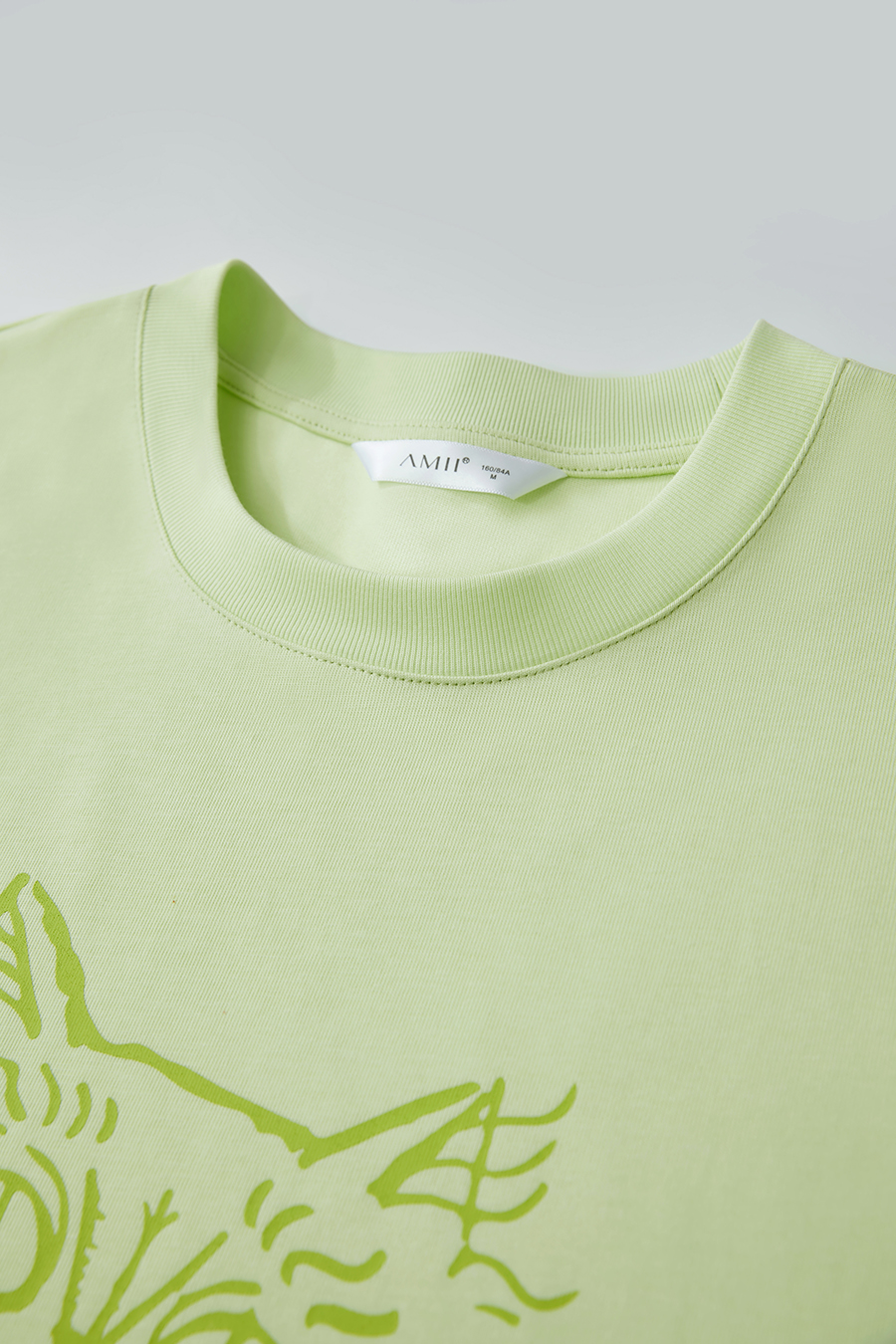 Cat Printed Cotton T-shirt