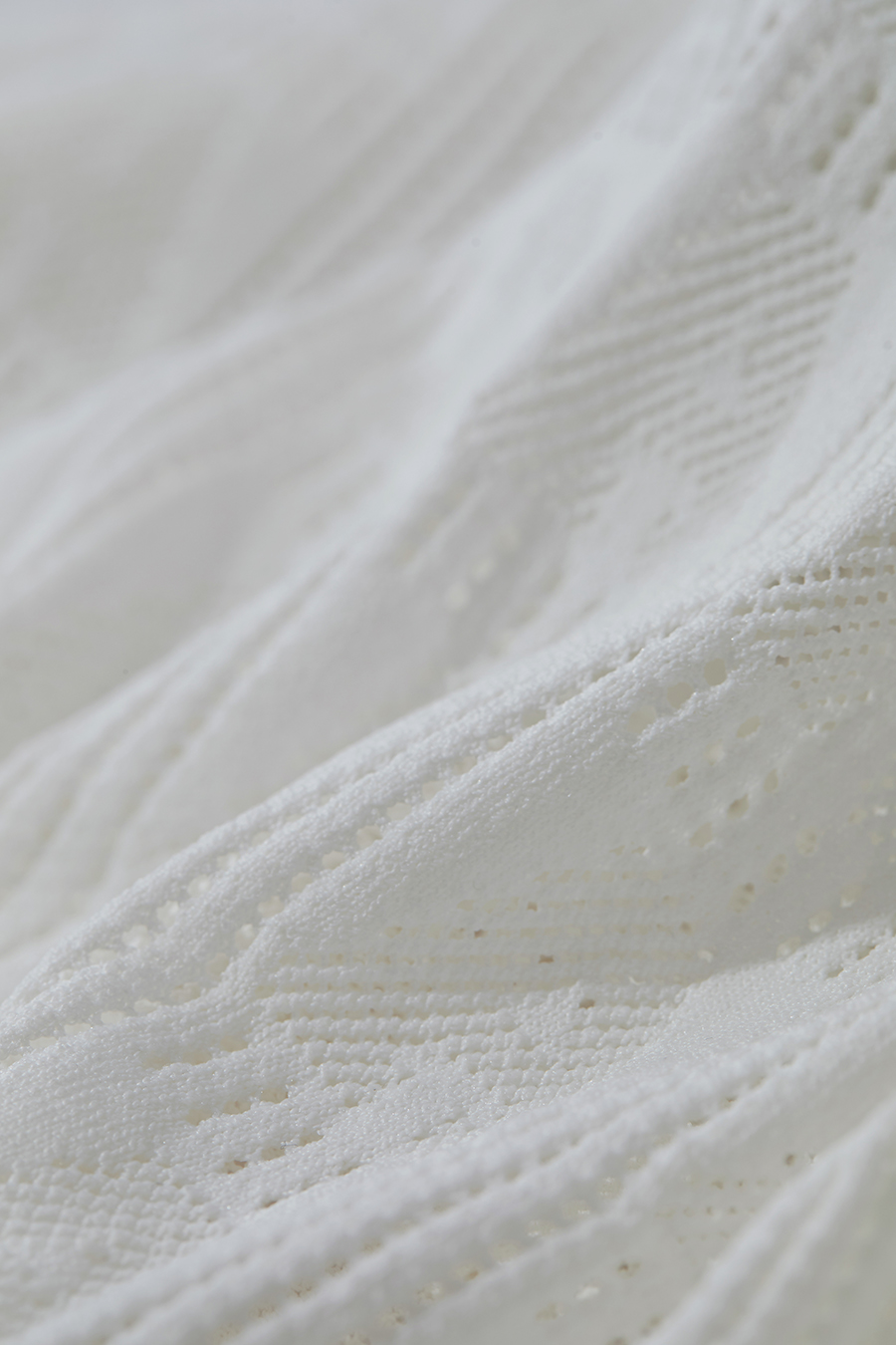 Half Sleeve Ribbed Knit Cardigan