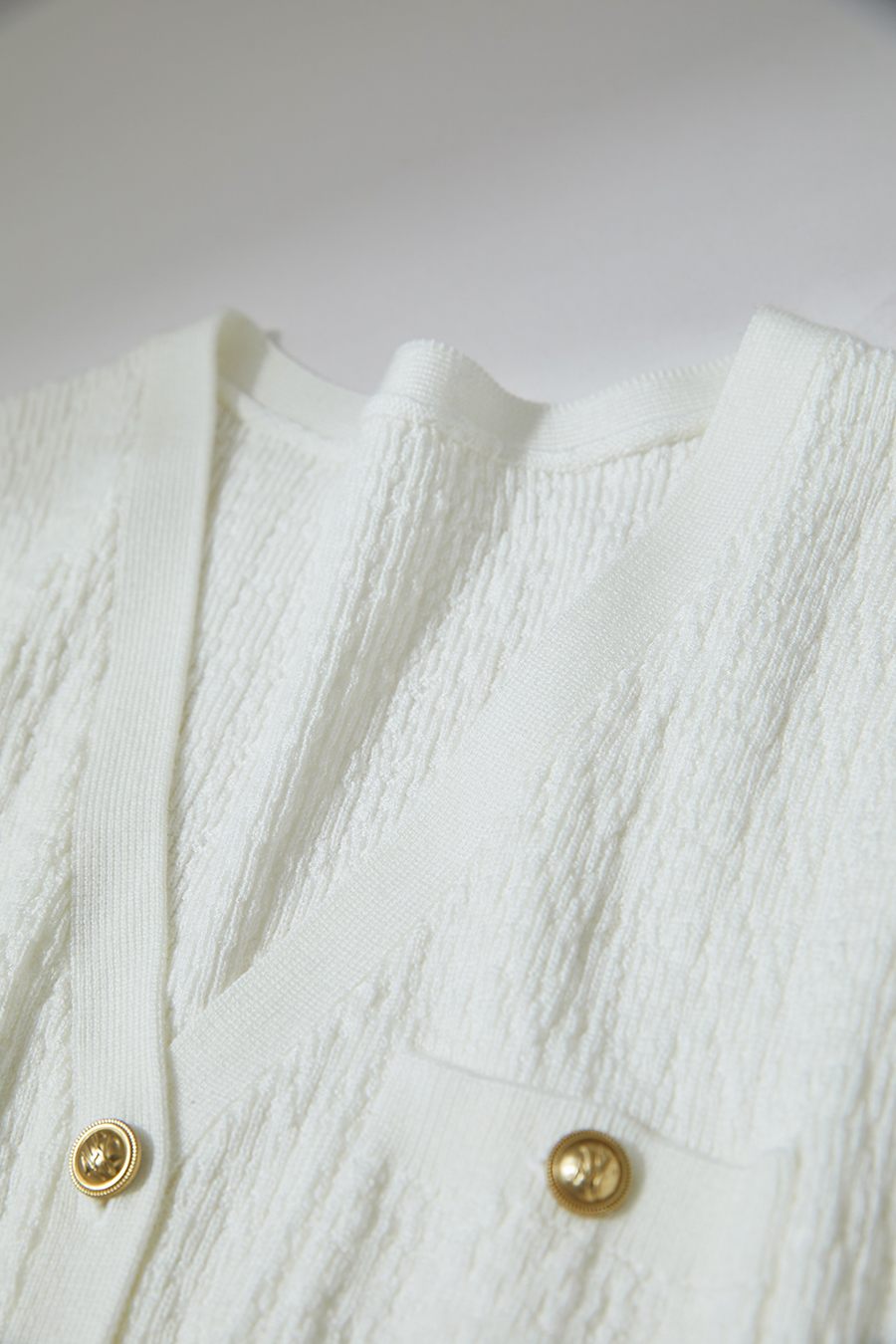 Micro Flare Sleeve Knit Cardigan|AMII-AMII.com