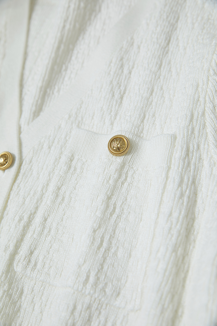 Micro Flare Sleeve Knit Cardigan|AMII-AMII.com