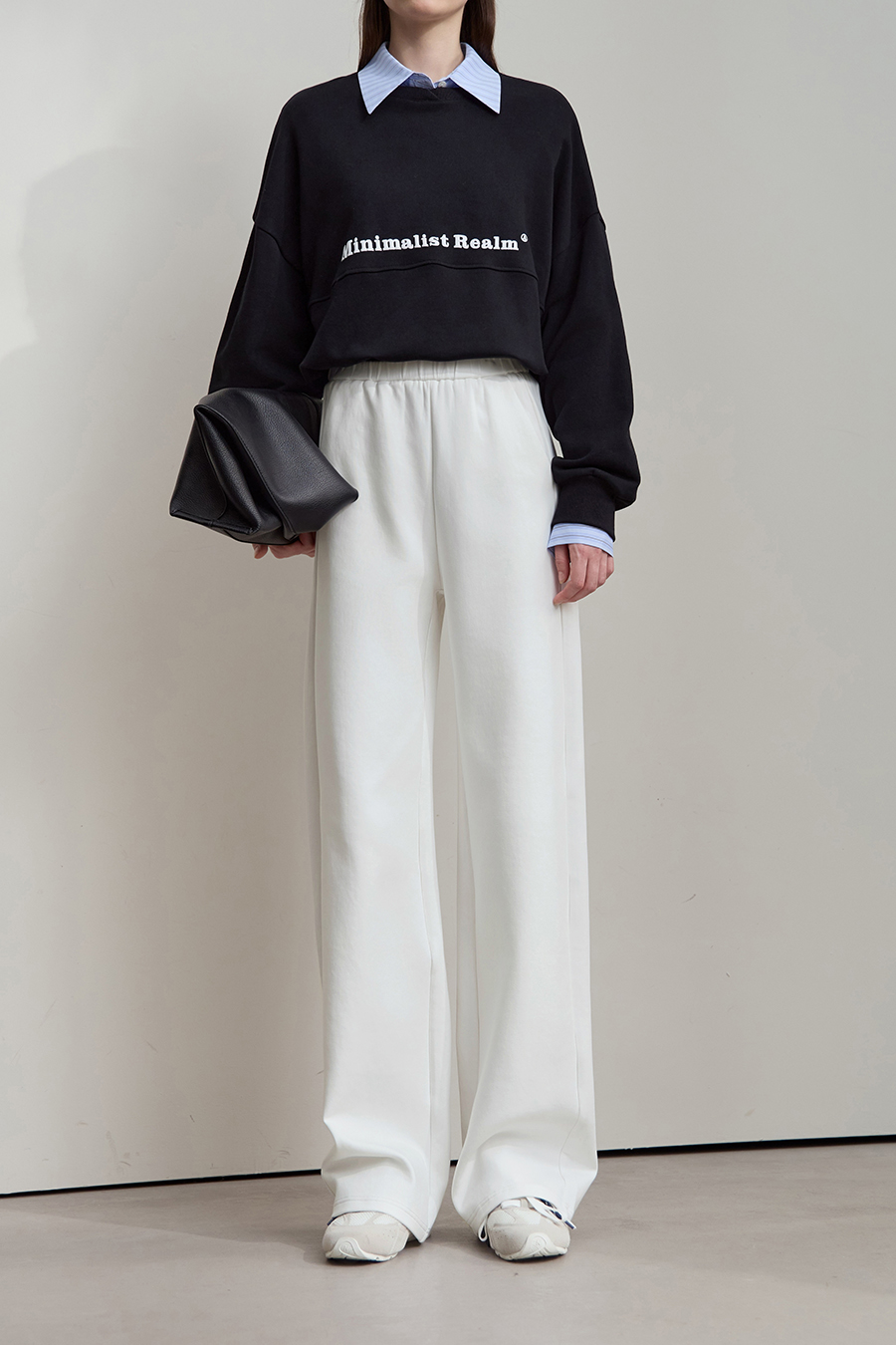 Air Layer Wide-Leg Pants|AMII-AMII.com