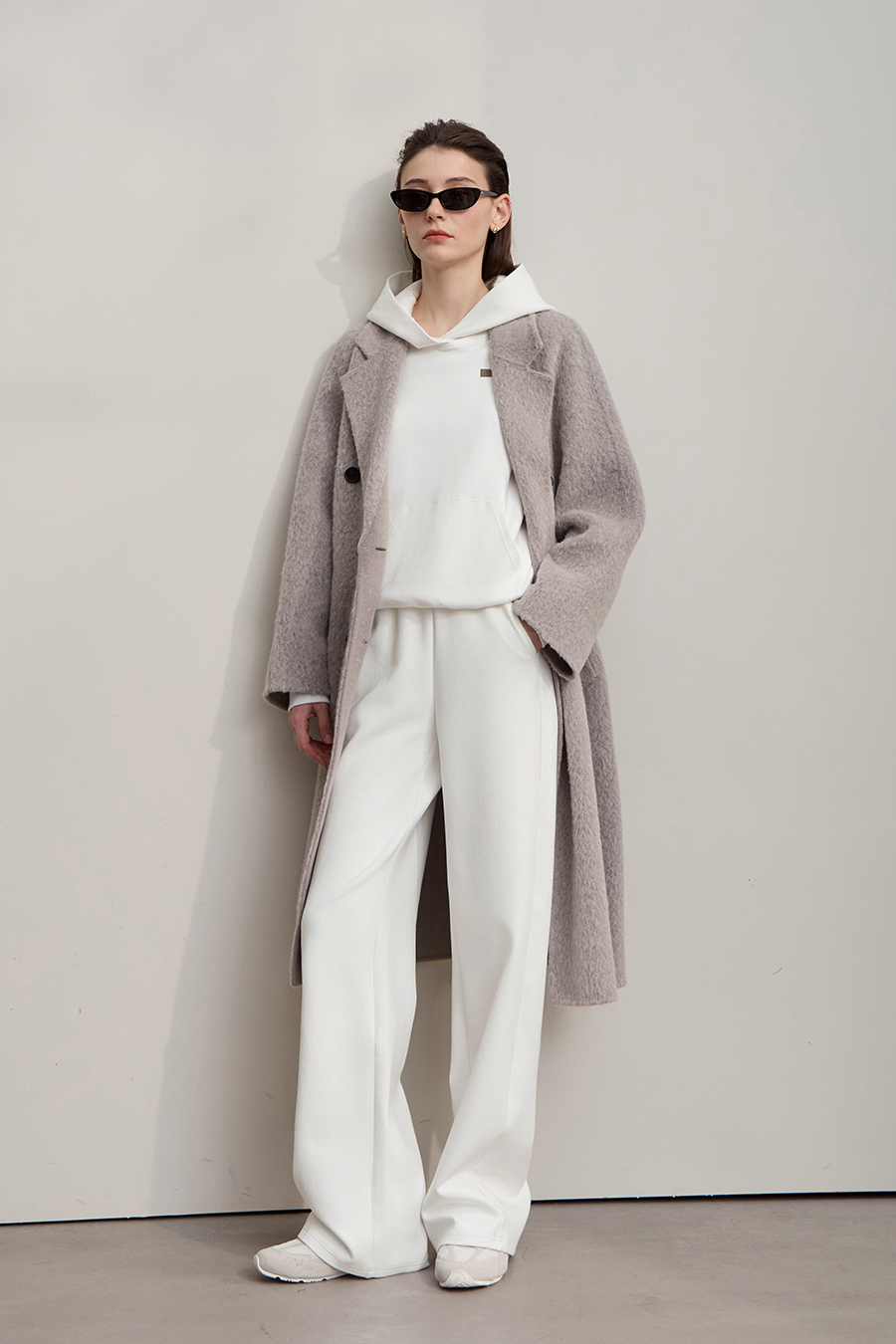 Air Layer Wide-Leg Pants|AMII-AMII.com