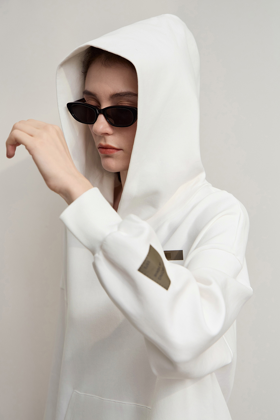 Printed Air Layer Hoodie|AMII-AMII.com