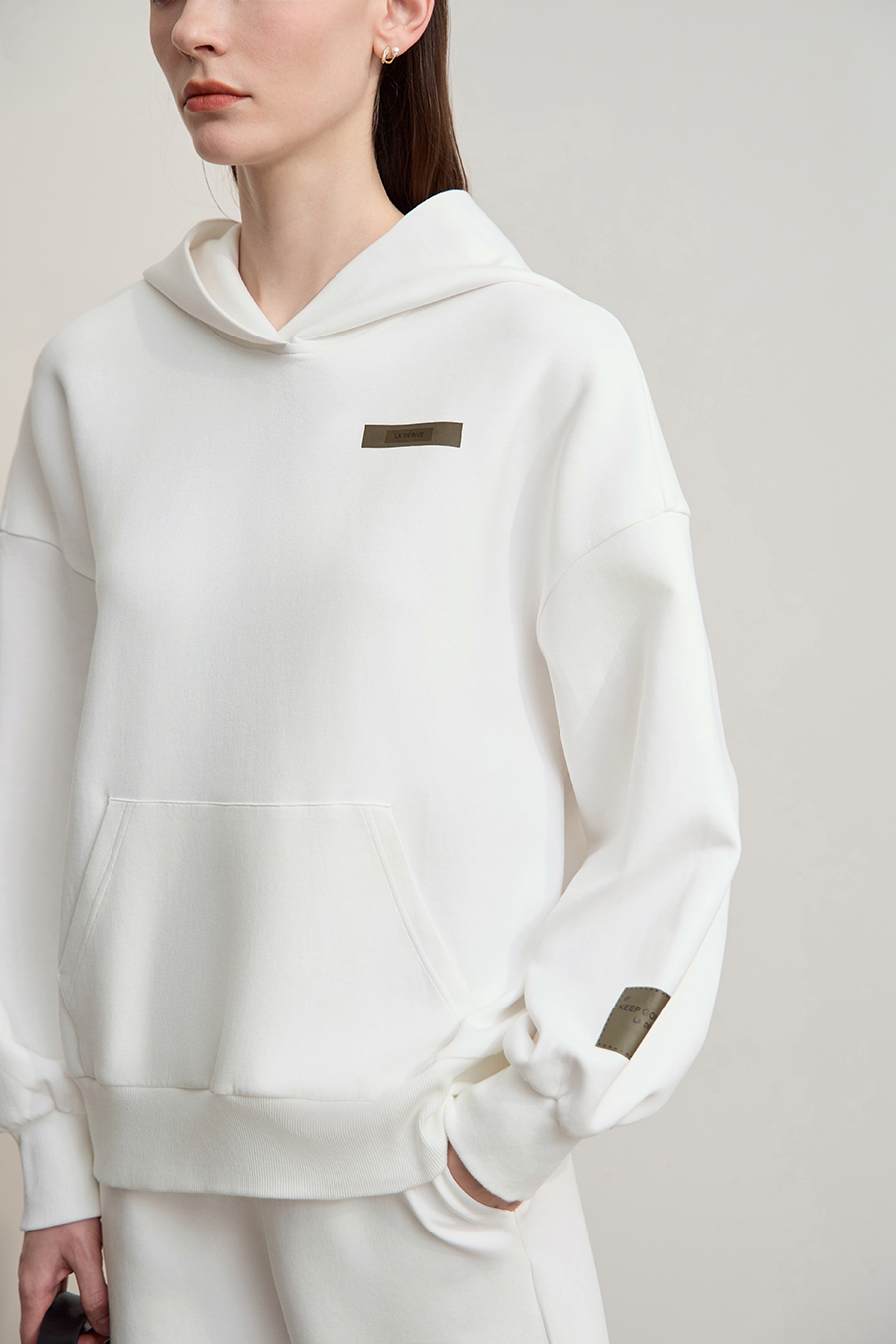 Printed Air Layer Hoodie|AMII-AMII.com