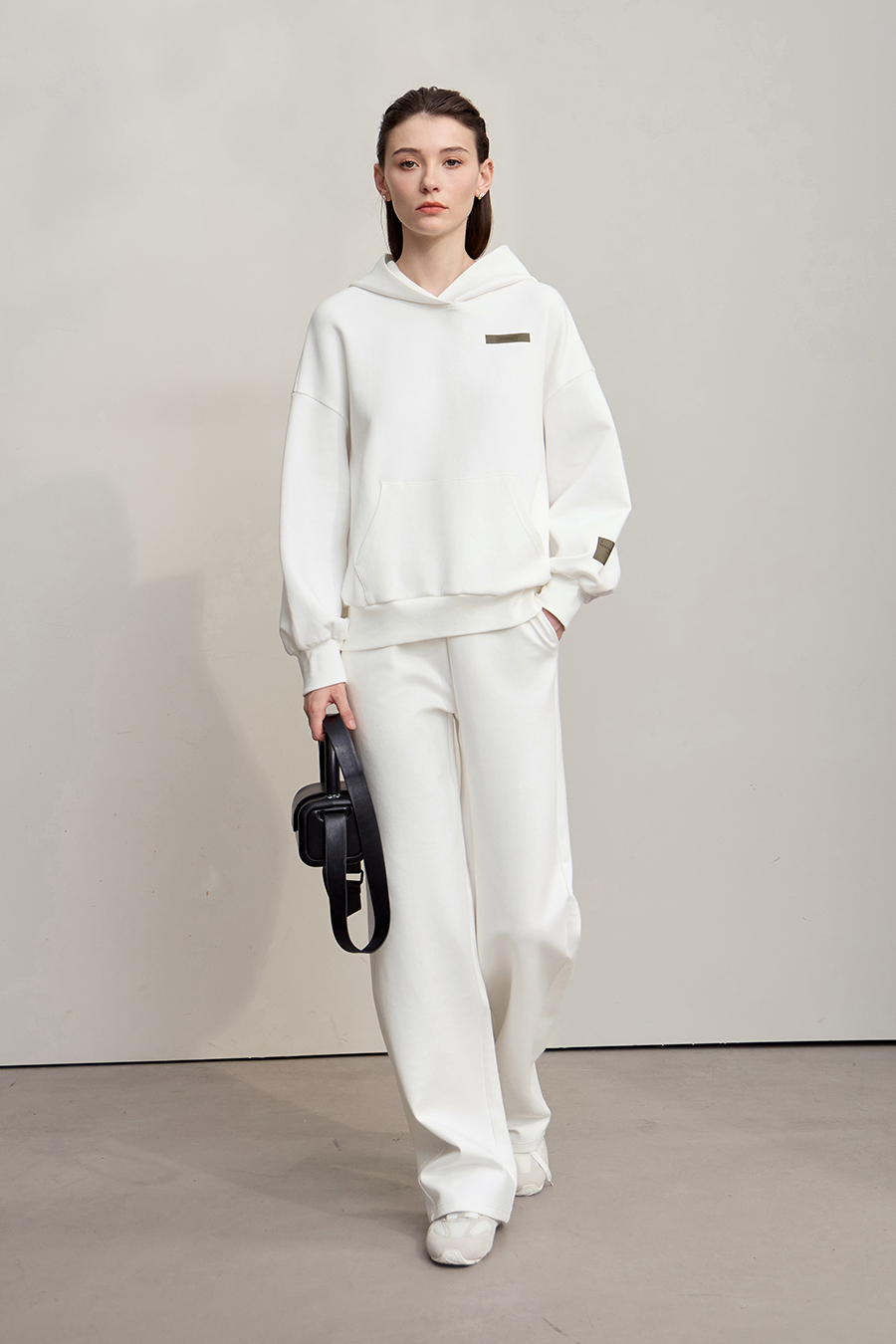 Printed Air Layer Hoodie|AMII-AMII.com