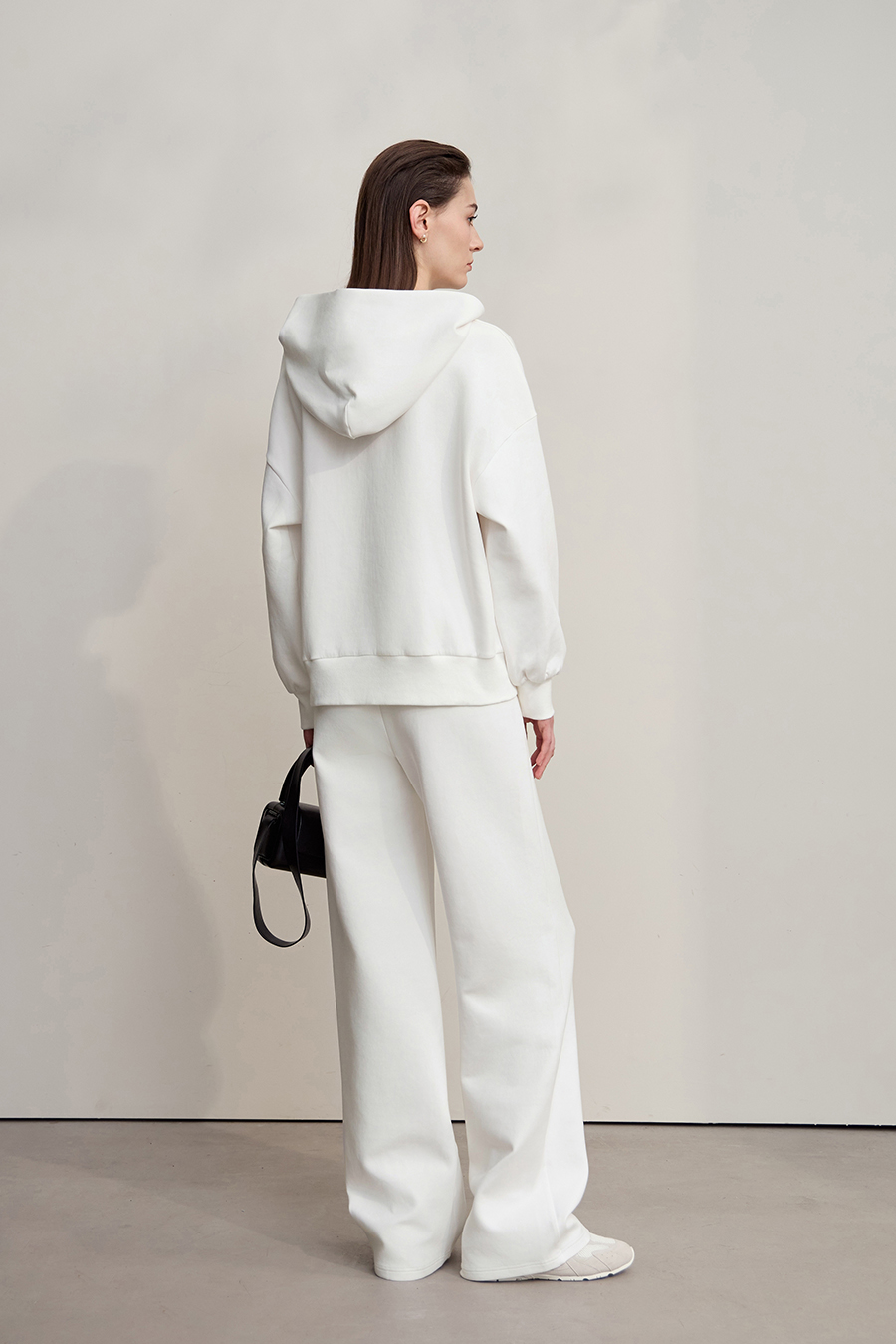 Printed Air Layer Hoodie|AMII-AMII.com