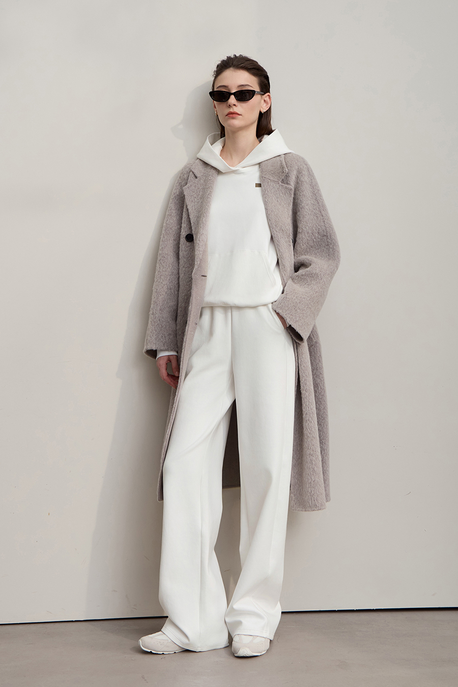 Printed Air Layer Hoodie|AMII-AMII.com