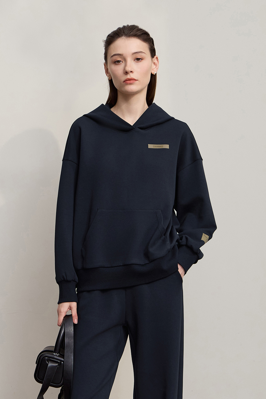 Printed Air Layer Hoodie|AMII-AMII.com