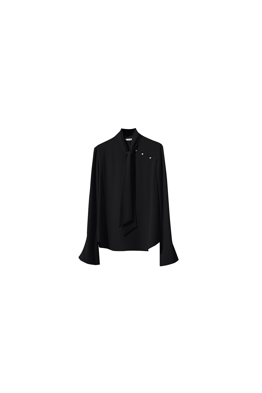Bell Sleeve Chiffon Blouse