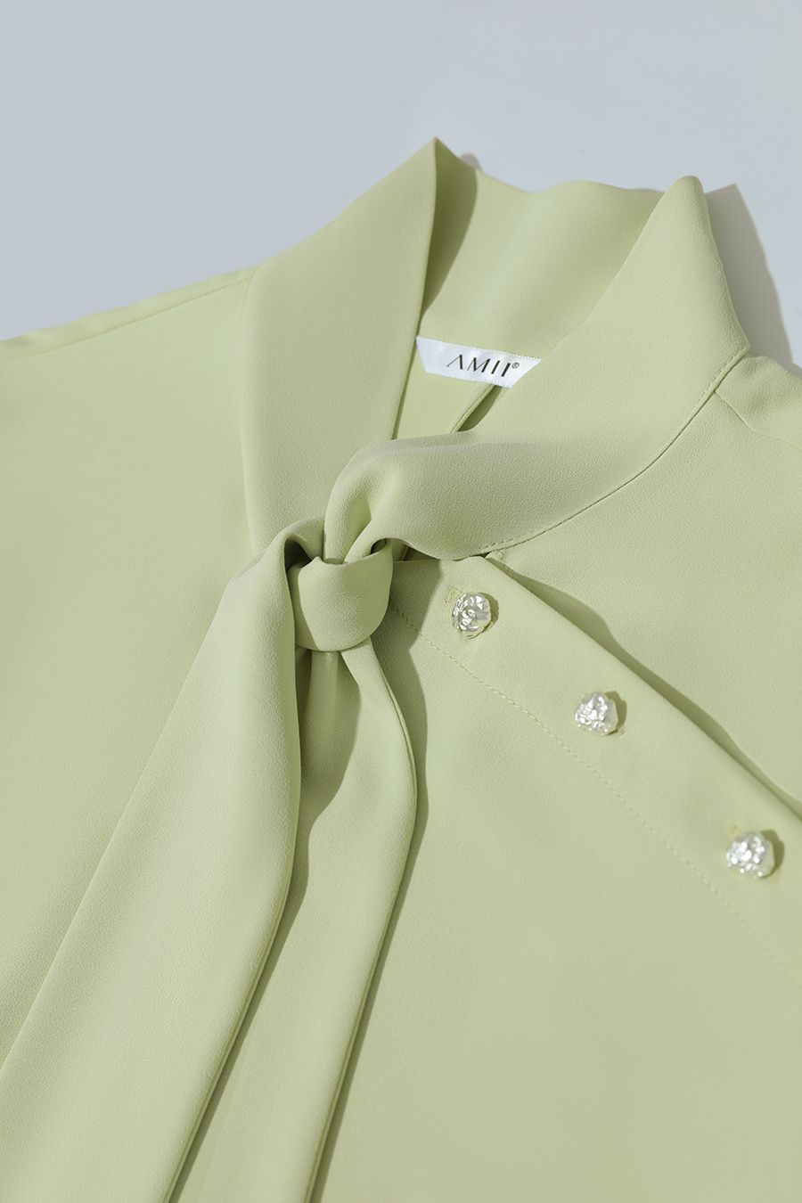 Bell Sleeve Chiffon Blouse