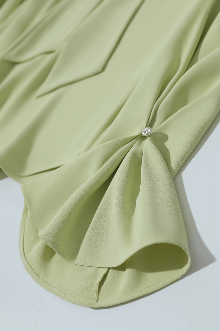 Bell Sleeve Chiffon Blouse