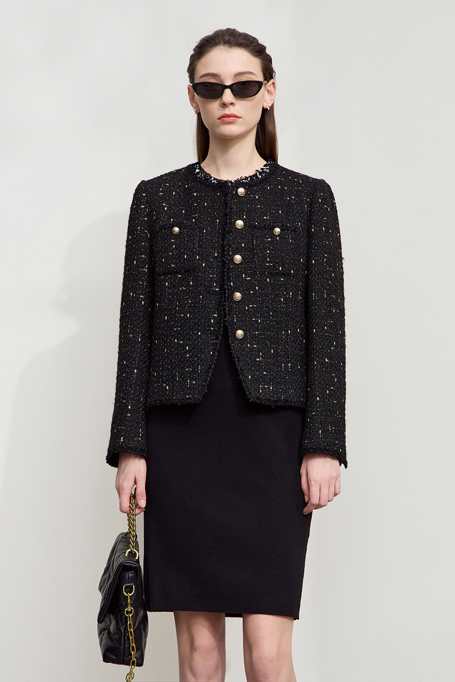 Tweed Elegant Coat