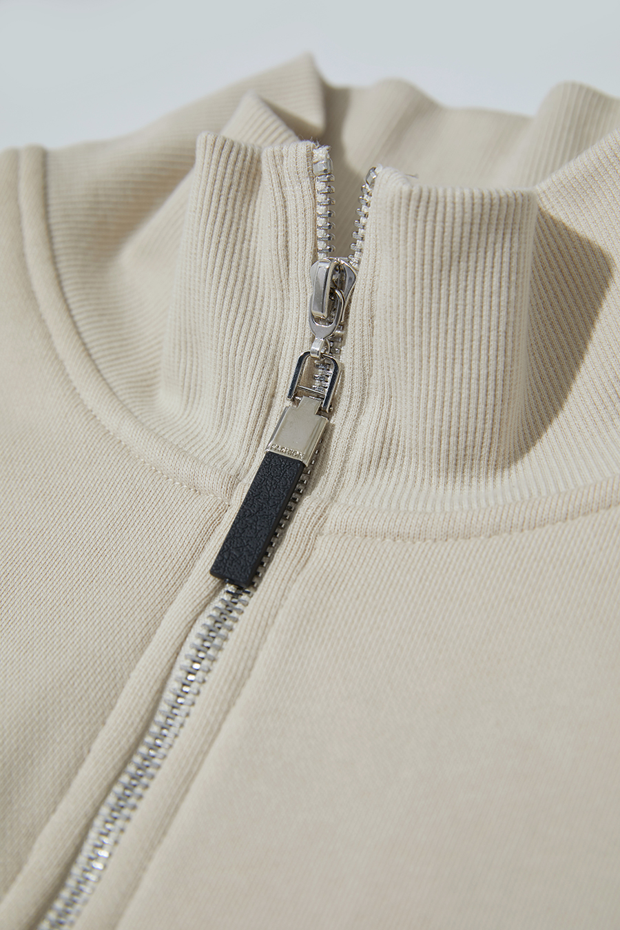 Letter Embroidered Cotton Sweatshirt