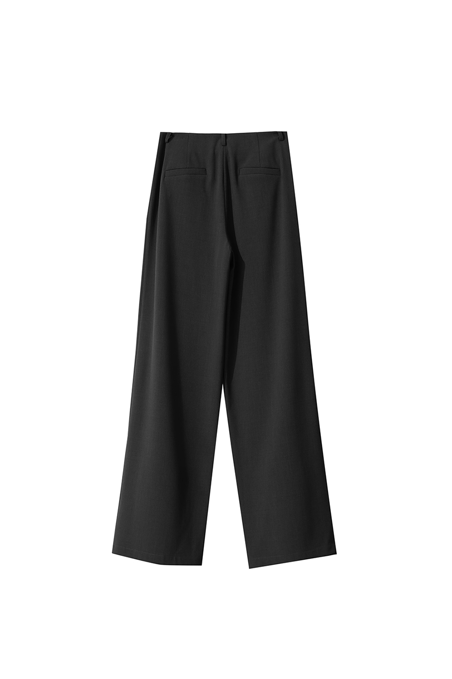 Wide - leg Slightly Elastic Casual Long Pants|AMII-AMII.com