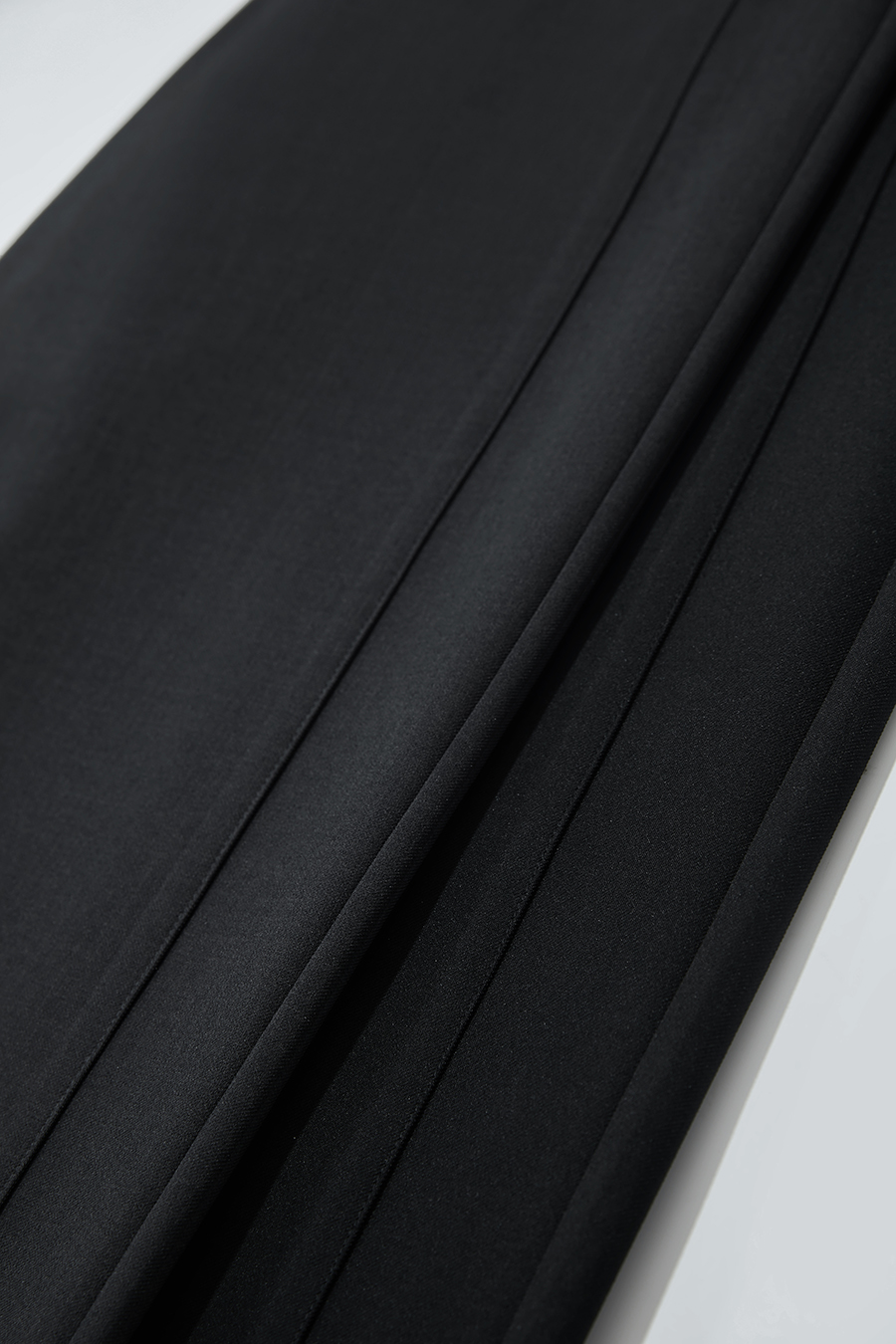 Wide - leg Slightly Elastic Casual Long Pants|AMII-AMII.com