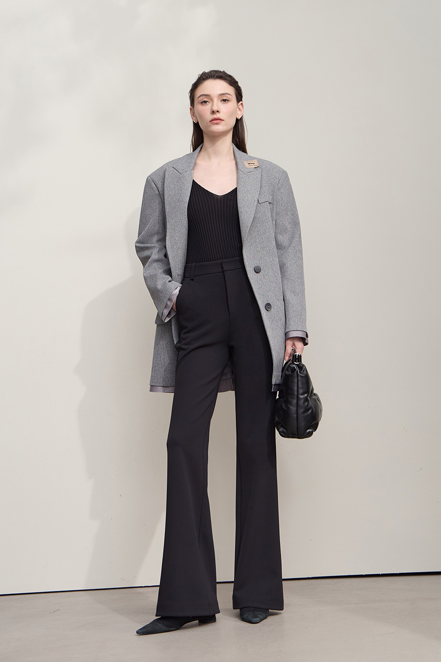 Micro Flare Casual Pants|AMII-AMII.com