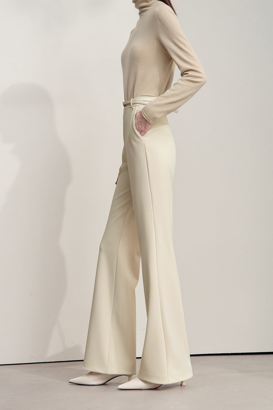 Micro Flare Casual Pants|AMII-AMII.com