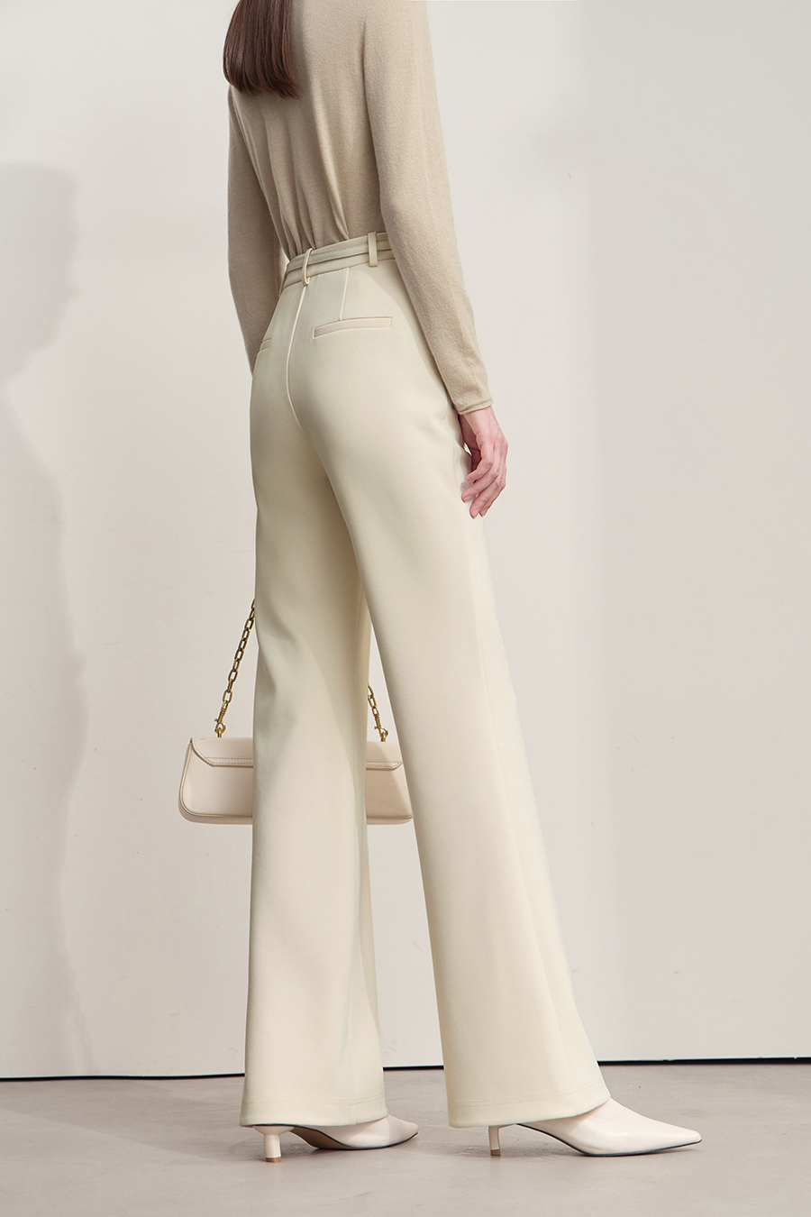 Micro Flare Casual Pants|AMII-AMII.com