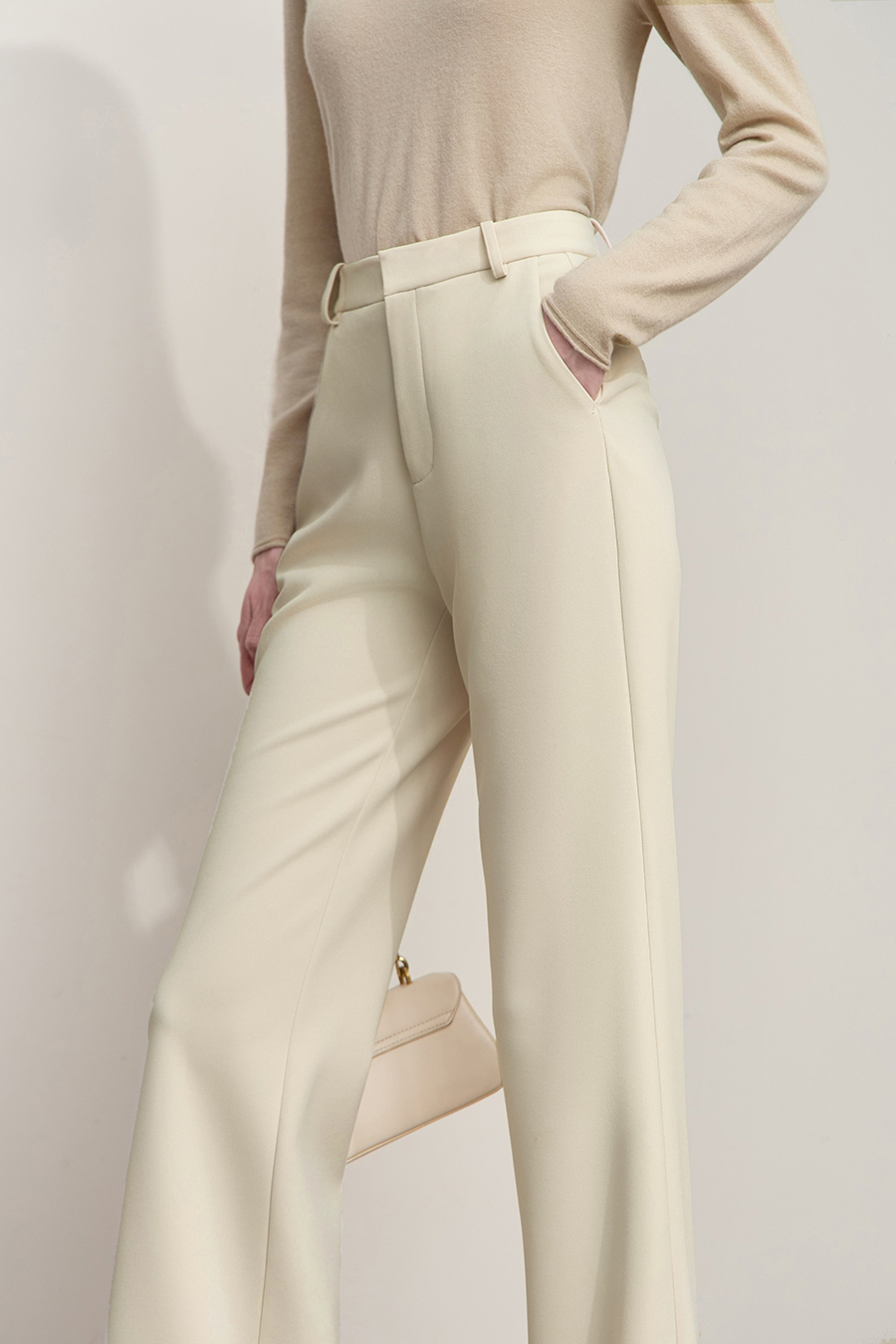 Micro Flare Casual Pants|AMII-AMII.com