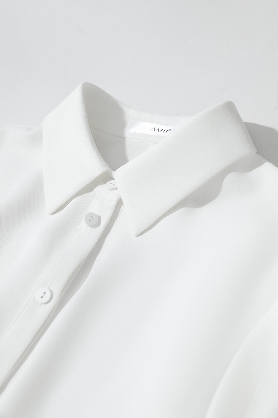 Lace Trim Chiffon Blouse