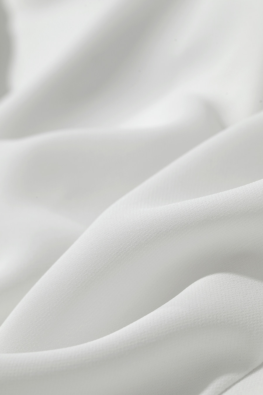 Lace Trim Chiffon Blouse