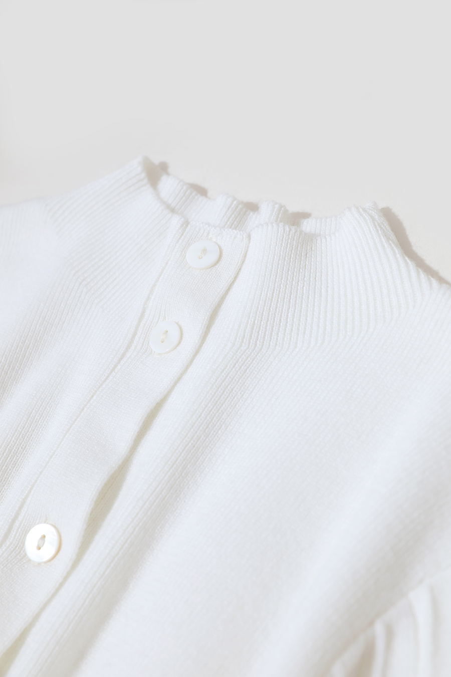 Super Fine Wool Knit Cardigan