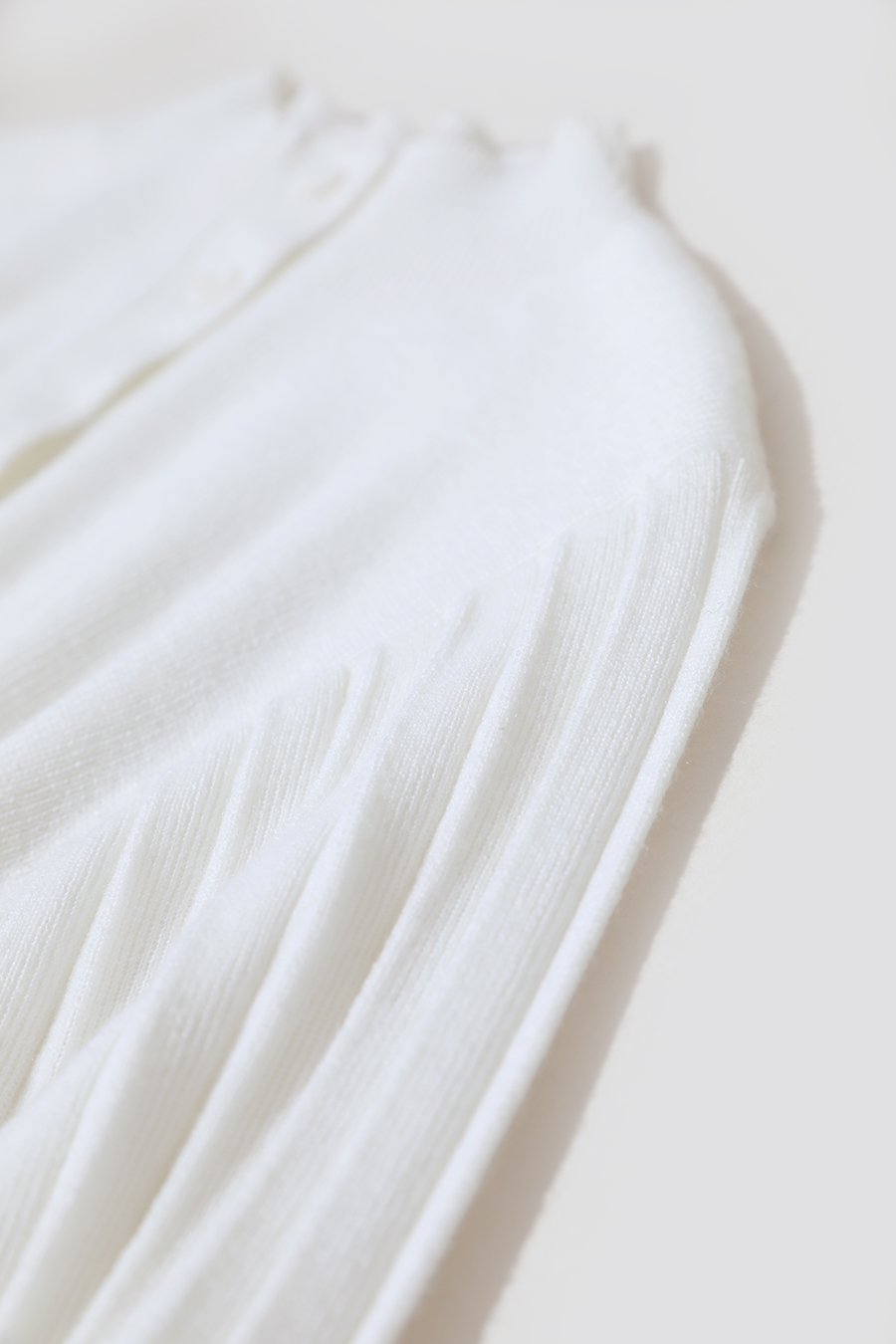 Super Fine Wool Knit Cardigan