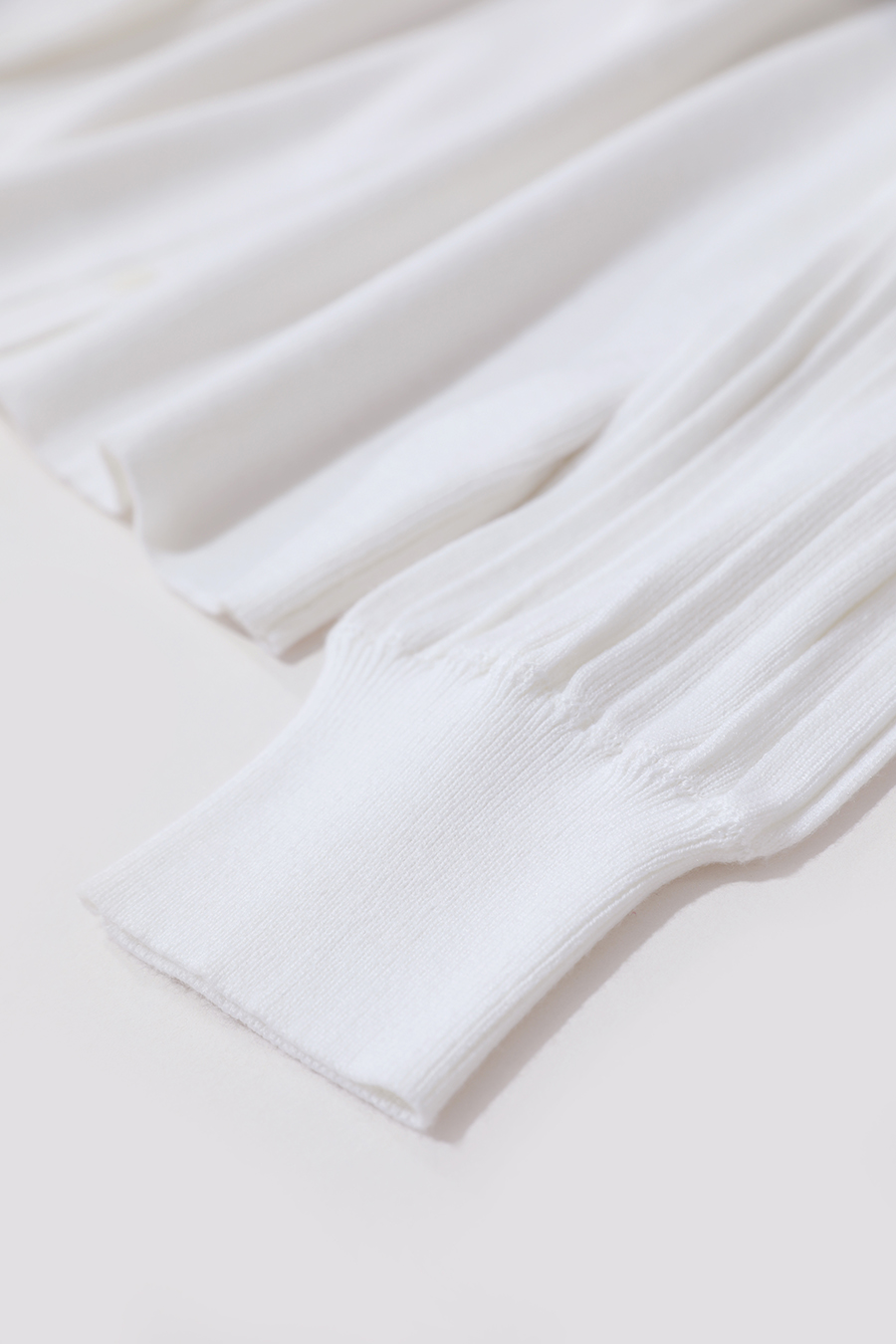 Super Fine Wool Knit Cardigan