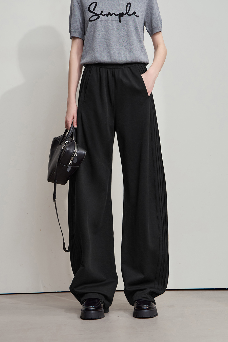 All - Cotton Casual Sweatpants|AMII-AMII.com