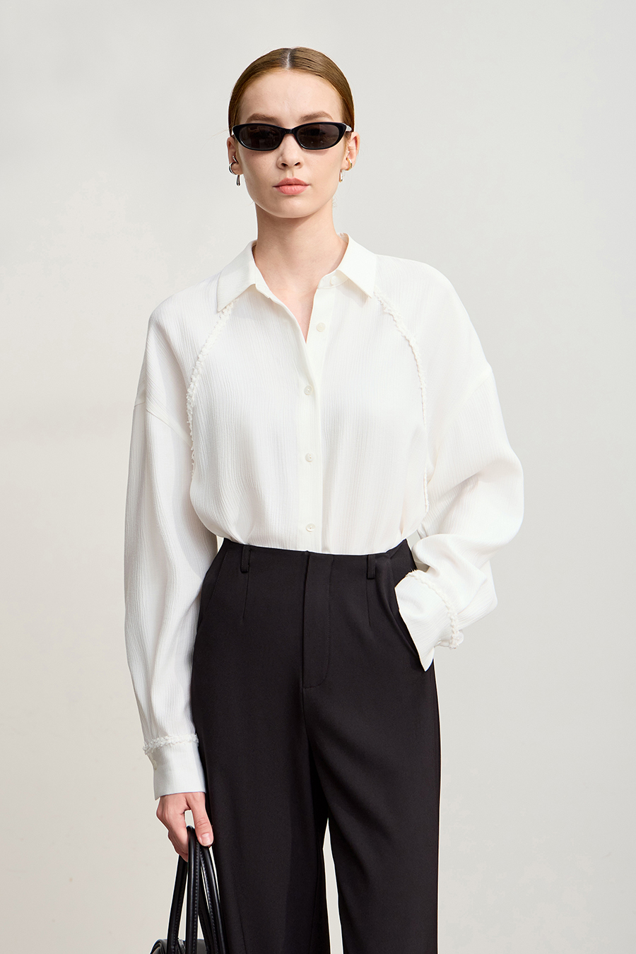 Loose Textured Shirt
