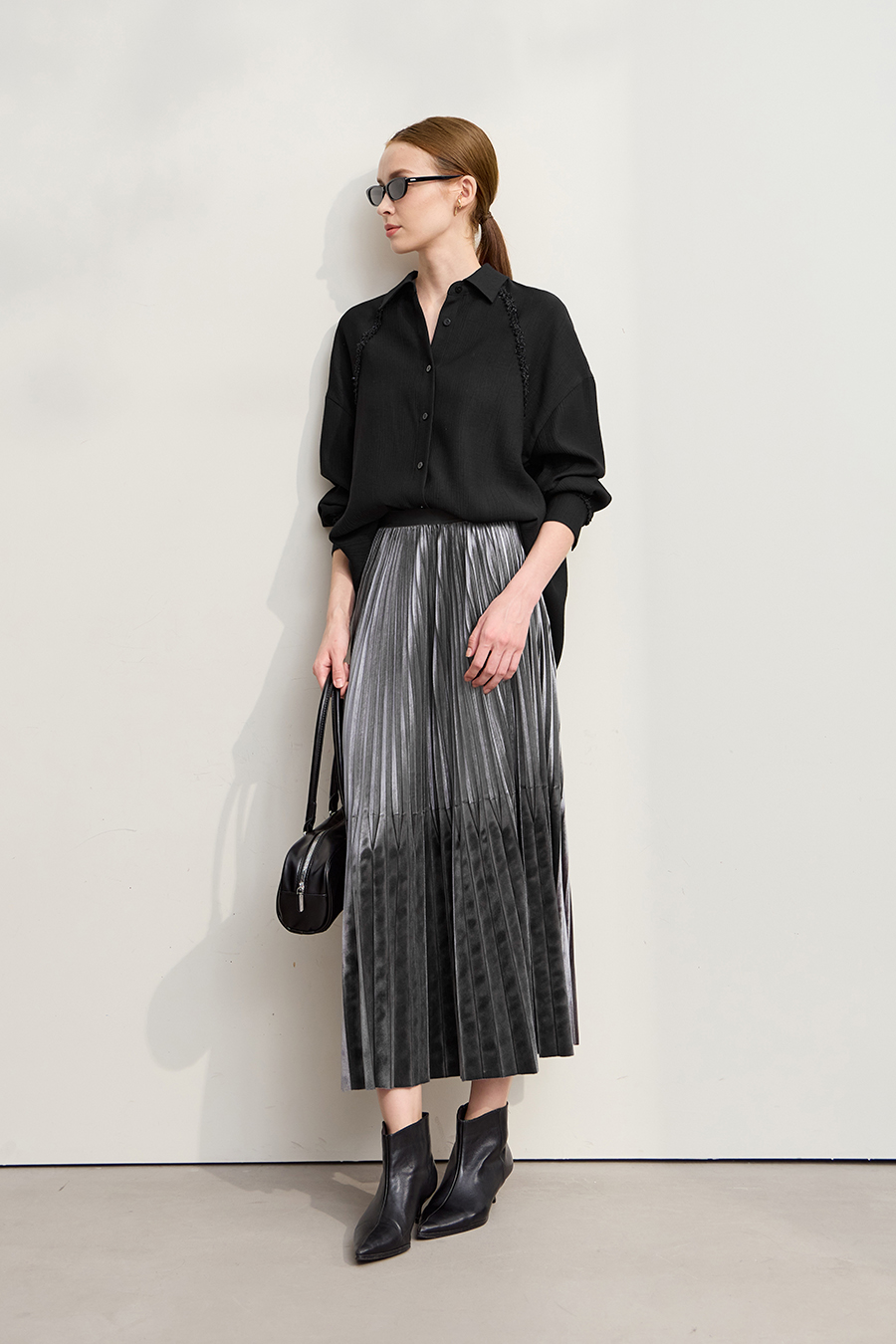 Loose Textured Shirt