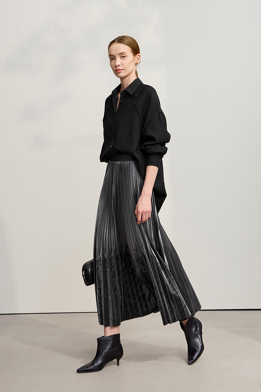 Loose Textured Shirt