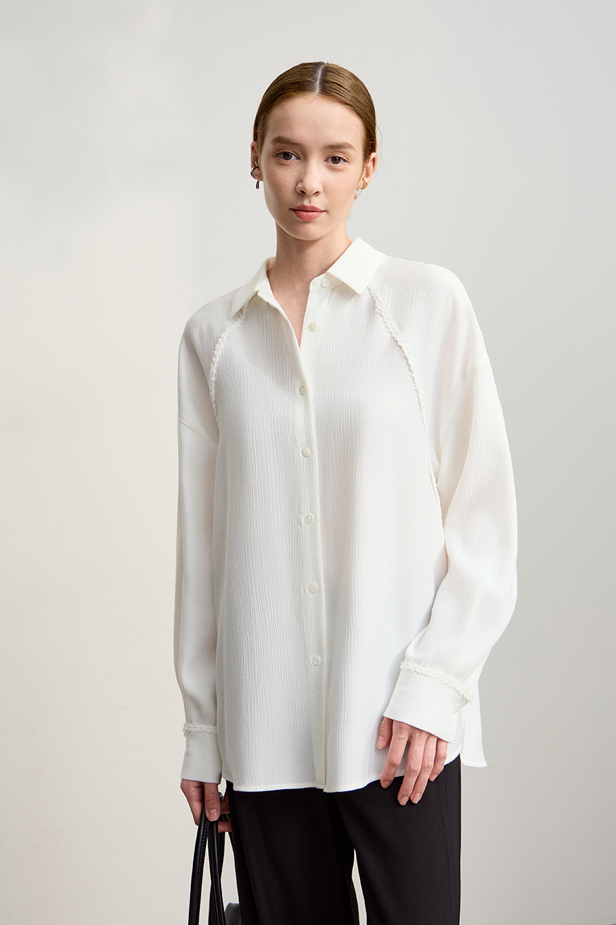 Loose Textured Shirt