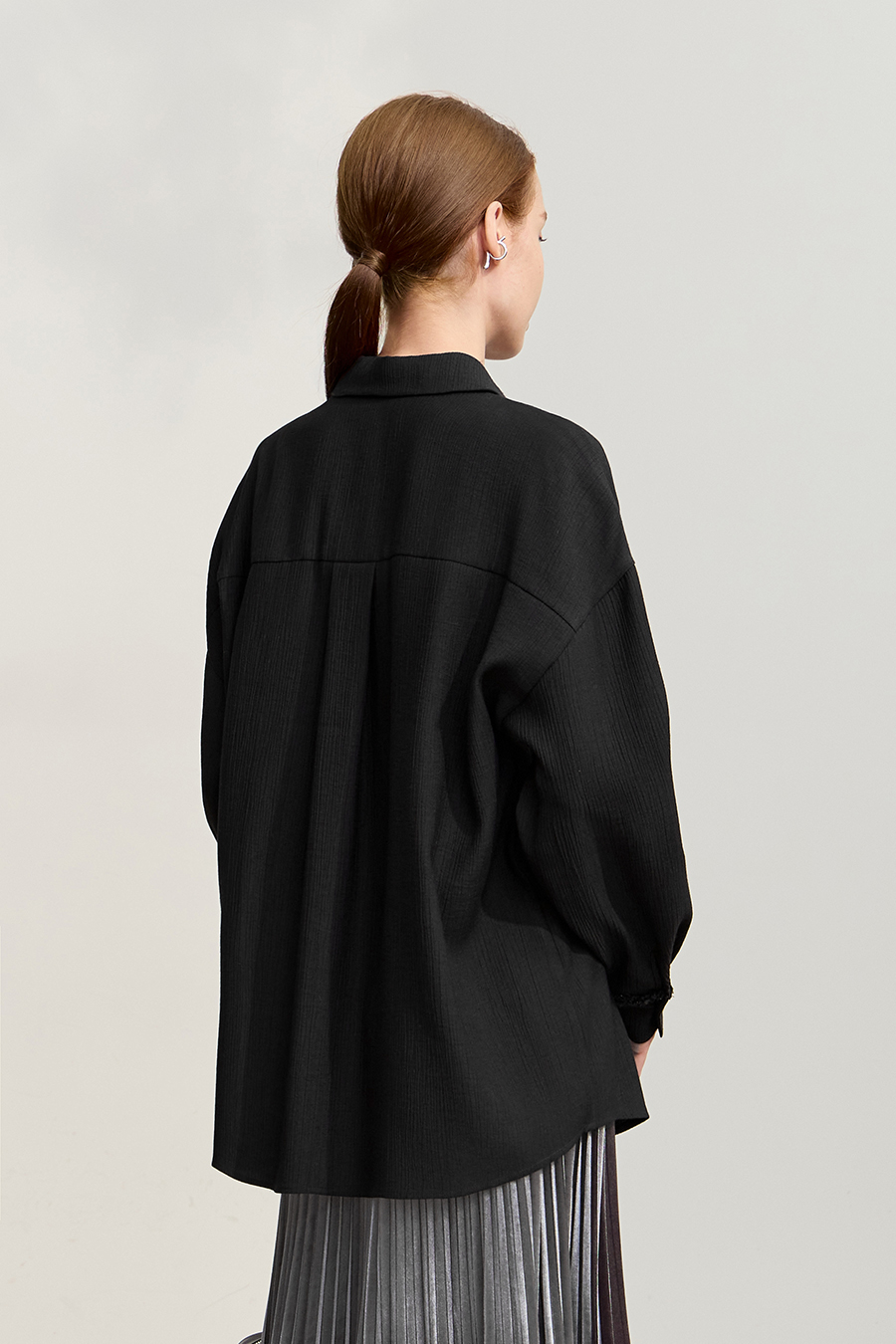 Loose Textured Shirt