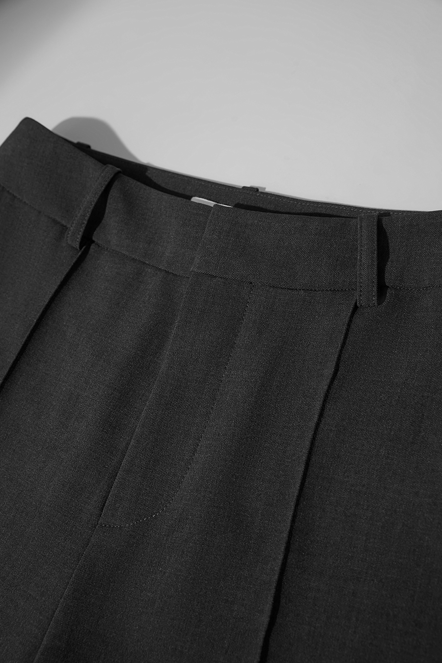 Pleated Casual Long Pants