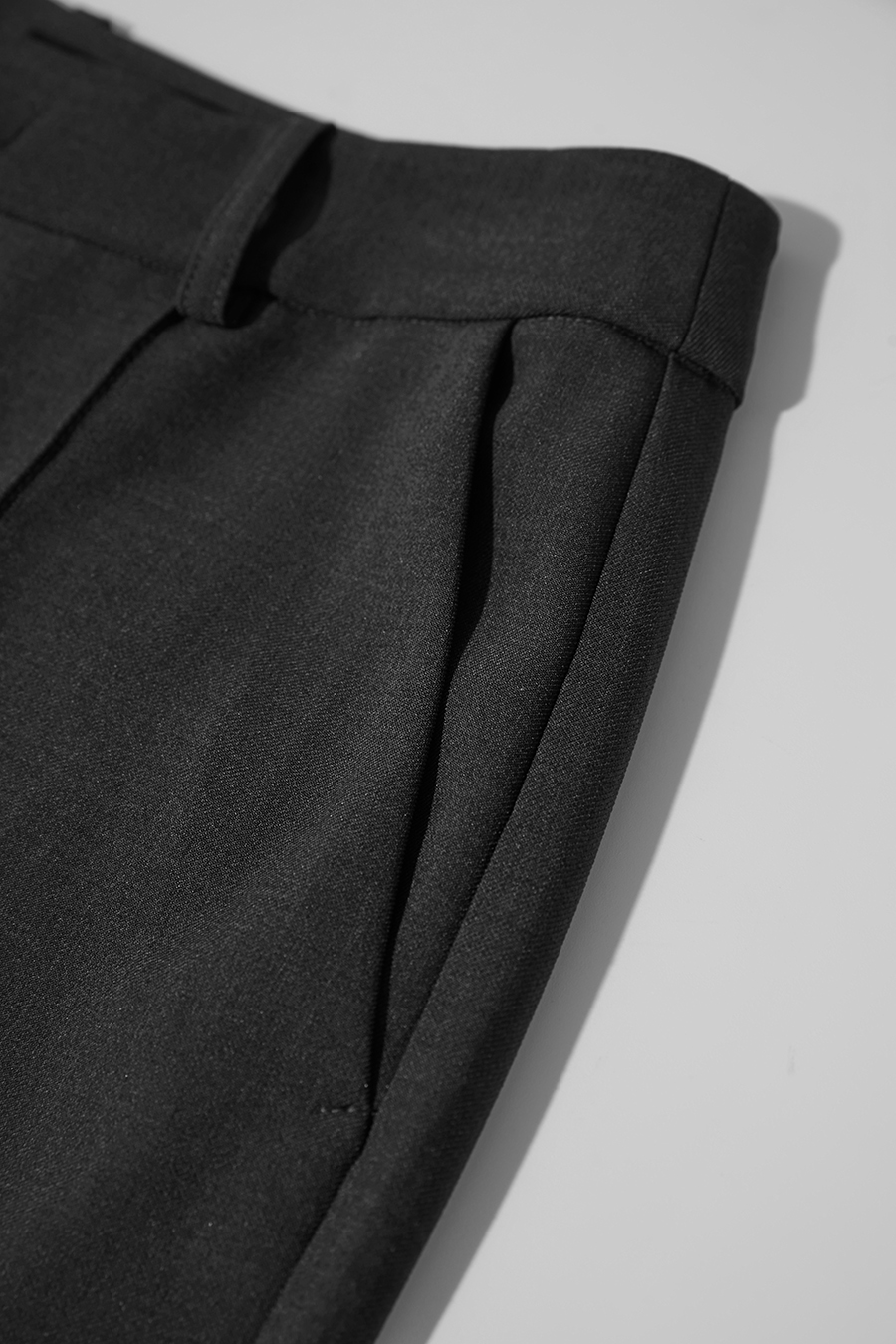 Pleated Casual Long Pants