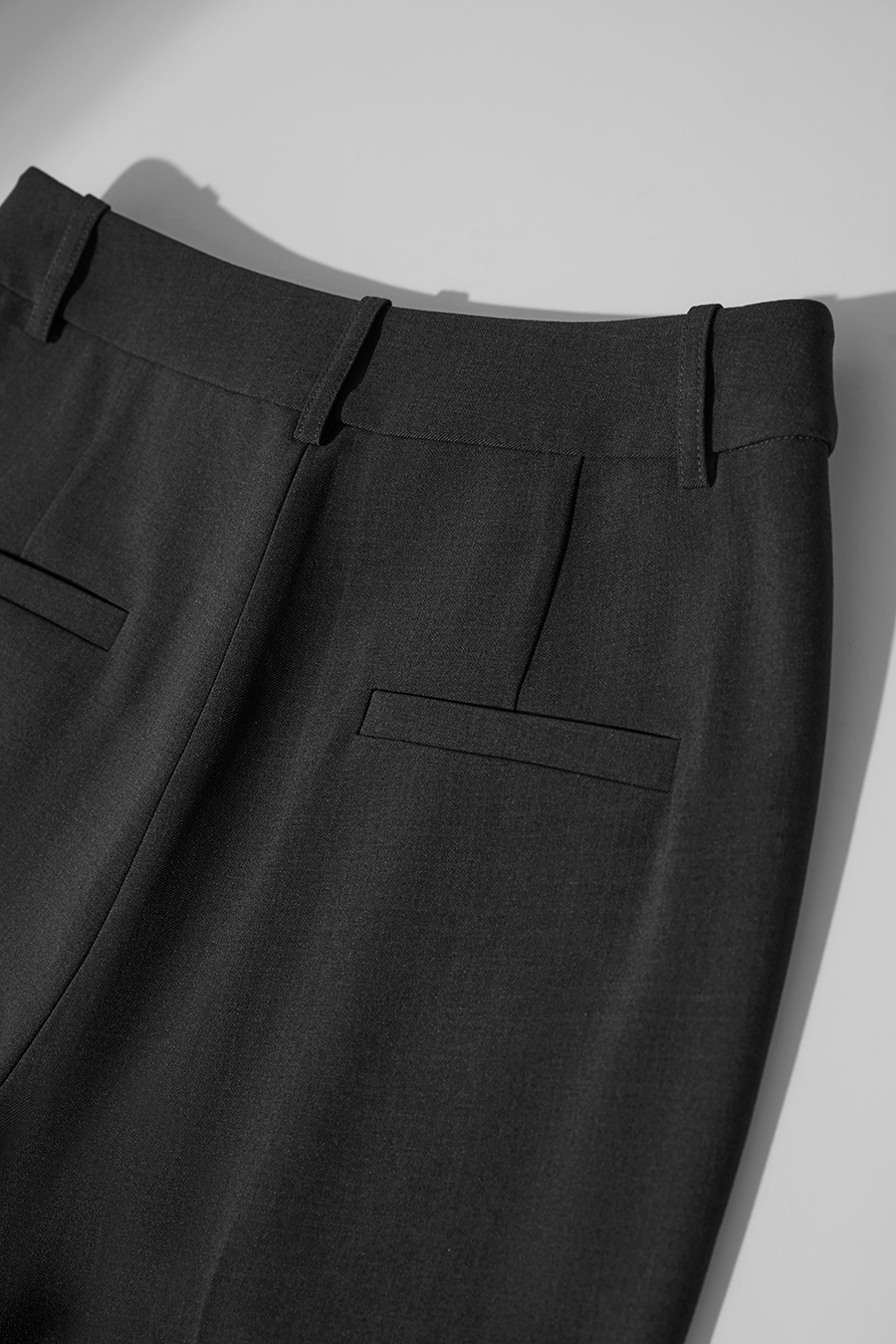 Pleated Casual Long Pants