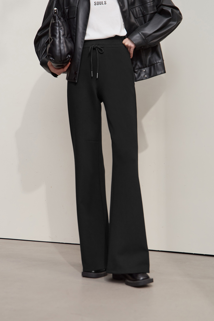 Air Layer Micro - Flare Long Pants|AMII-AMII.com