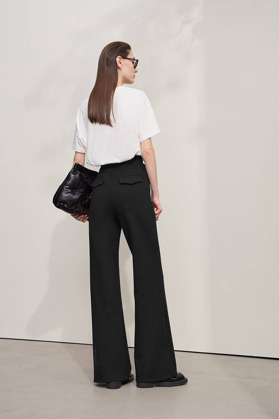 Air Layer Micro - Flare Long Pants|AMII-AMII.com