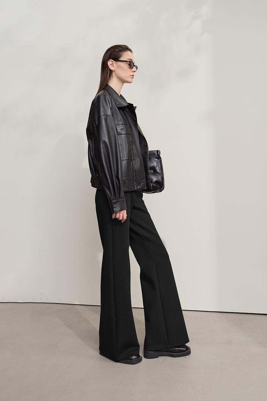 Air Layer Micro - Flare Long Pants|AMII-AMII.com