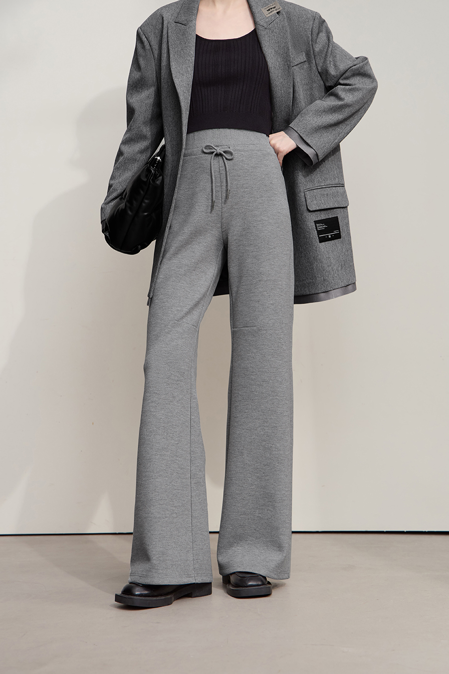 Air Layer Micro - Flare Long Pants|AMII-AMII.com