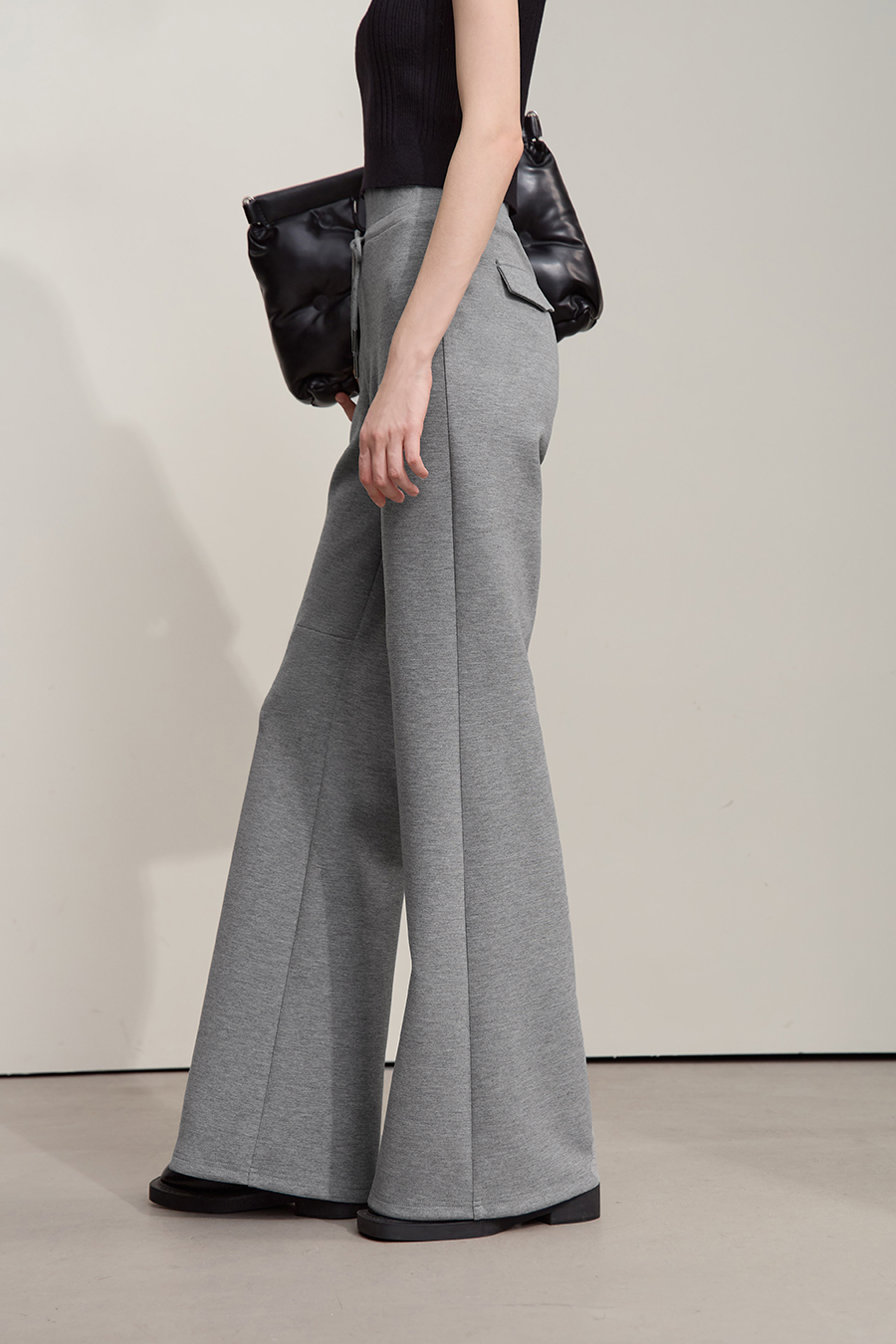 Air Layer Micro - Flare Long Pants|AMII-AMII.com