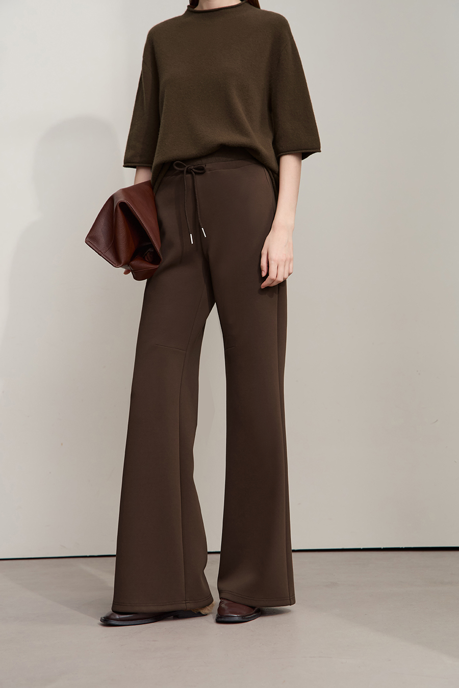 Air Layer Micro - Flare Long Pants|AMII-AMII.com