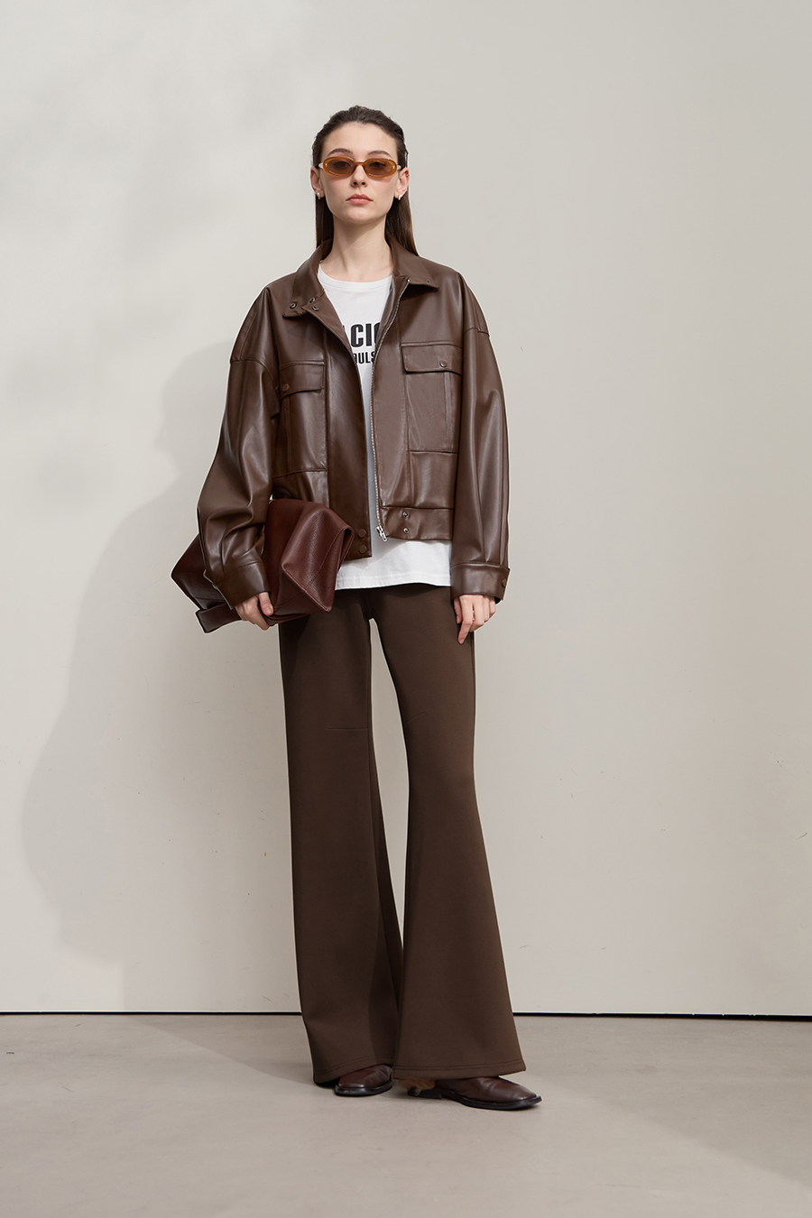 Air Layer Micro - Flare Long Pants|AMII-AMII.com