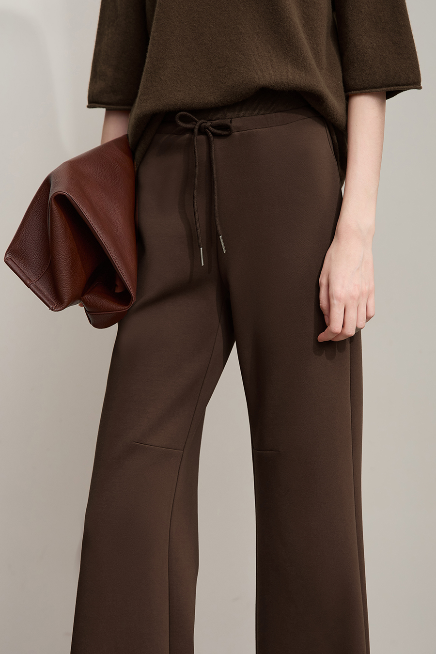 Air Layer Micro - Flare Long Pants|AMII-AMII.com