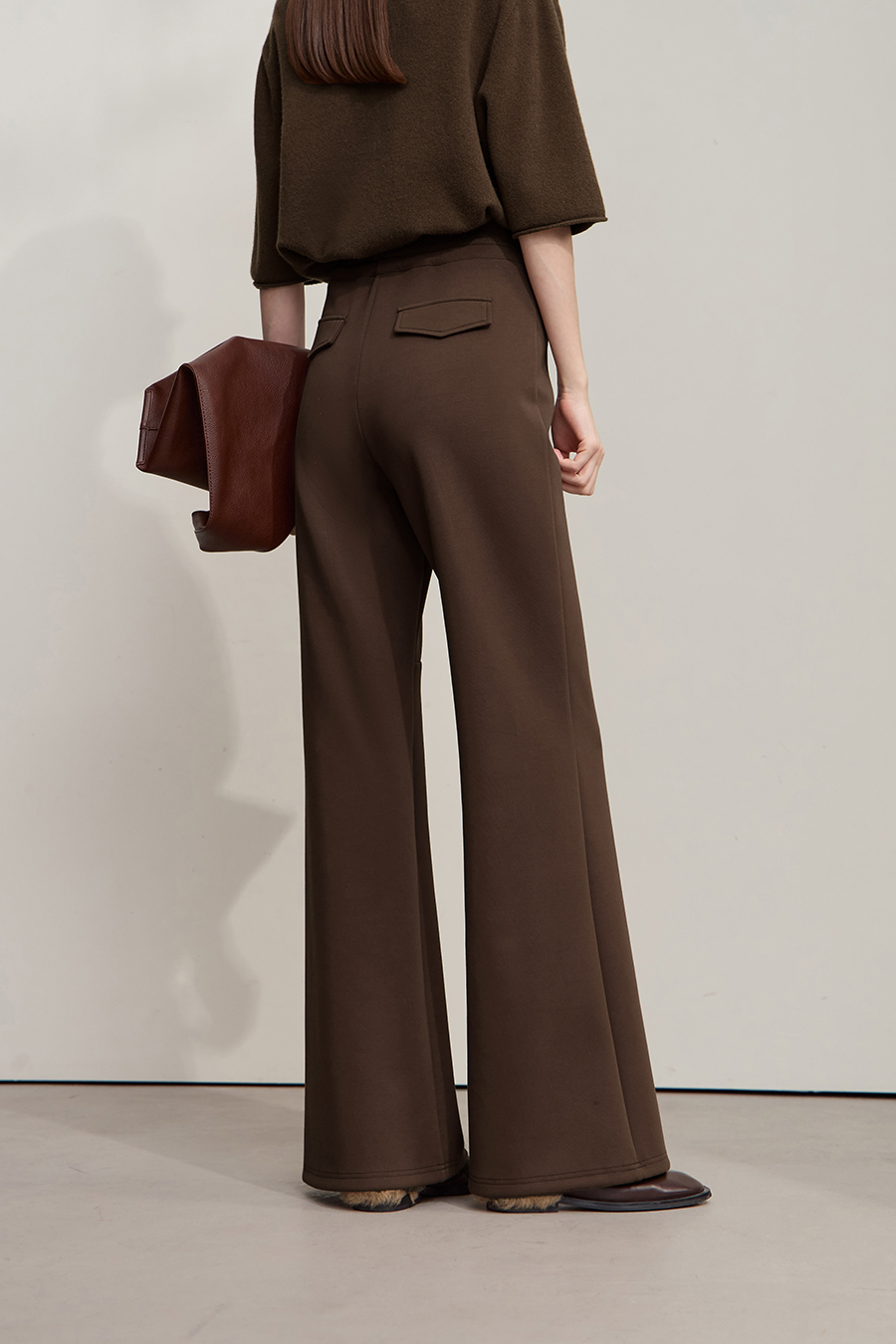 Air Layer Micro - Flare Long Pants|AMII-AMII.com