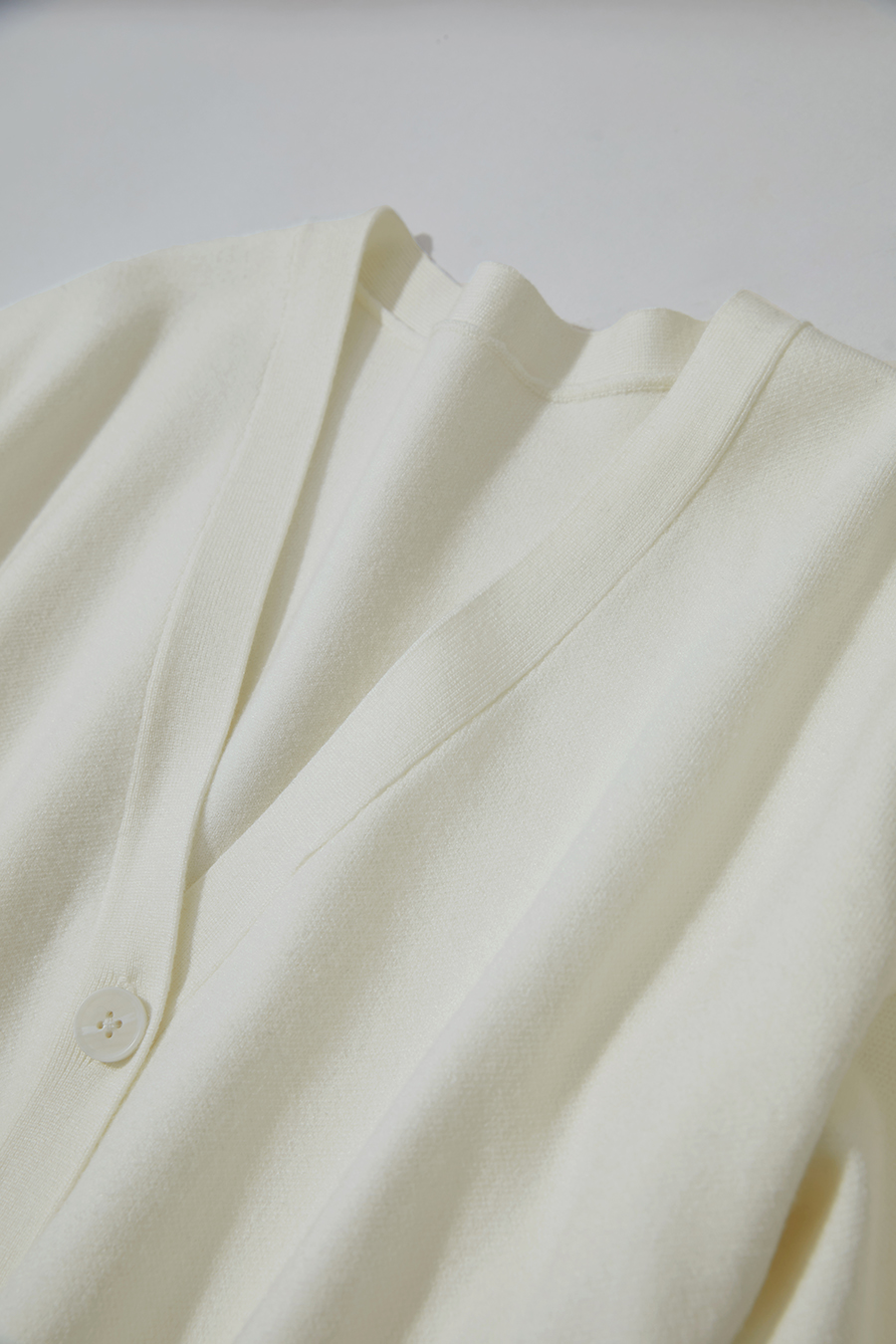 Distressed Fringe Knit Cardigan|AMII-AMII.com