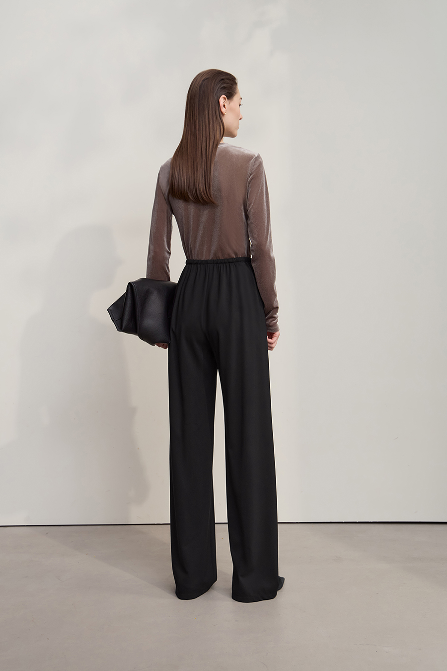 Twill Knit Casual Pants